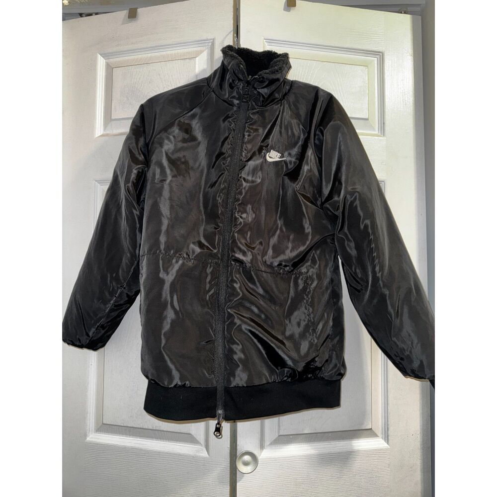 Nike Men's Big Swoosh Reversible Boa Jacket - Picture 4 of 8